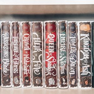 Throne of Glass Dust Jackets